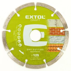 EXTOL 115mm szegmenses gyémánt vágókorong