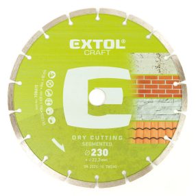 EXTOL 180mm szegmenses gyémánt vágókorong