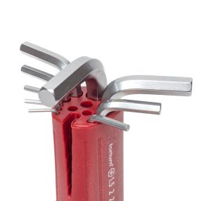 FORTUM imbuszkulcs készlet gömbfejes 9 db-os 1,5-10mm