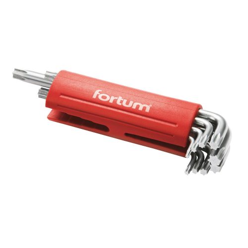 FORTUM torx kulcs készlet 9 db-os T10-50