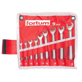 FORTUM csillag-villáskulcs készlet 9 db-os 6-19mm