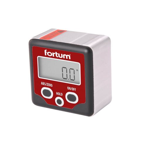 FORTUM digitális szögmérő LCD kijelzővel