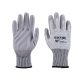 Vágásbiztos kesztyű PU mártott szürke 9/L