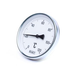 Hőmérő elzáróval 63mm 1/2" RAT SR30