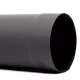 130 füstcső fekete (80cm)