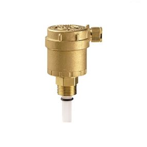 1/2" automata légtelenítő, elzáróval GIACOMINI