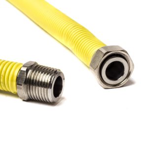 1/2"-1/2" 30cm-60cm nyújtható flexibilis gáz bekötőcső KB 1/2"-1/2" 30cm-60cm nyújtható flexibilis gáz bekötőcső KB