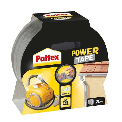 Ragasztószalag Power Tape ezüst 25M