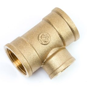 3/4"-1/2"-3/4" T idom szűkített réz 3/4"-1/2"-3/4" T idom szűkített réz