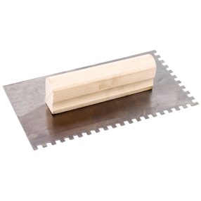 250x125mm acél simító glettvas 6mm fogakkal 250x125mm acél simító glettvas 6mm fogakkal