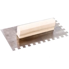 250x125mm acél simító glettvas 10mm fogakkal 250x125mm acél simító glettvas 10mm fogakkal