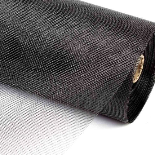 Üvegszálas szúnyogháló fekete 150cm