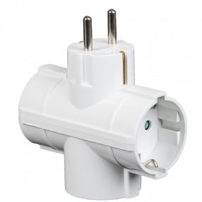 Steck védőérintkezős T elosztó