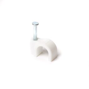Kábelbilincs szöggel 6mm Kábelbilincs szöggel 6mm