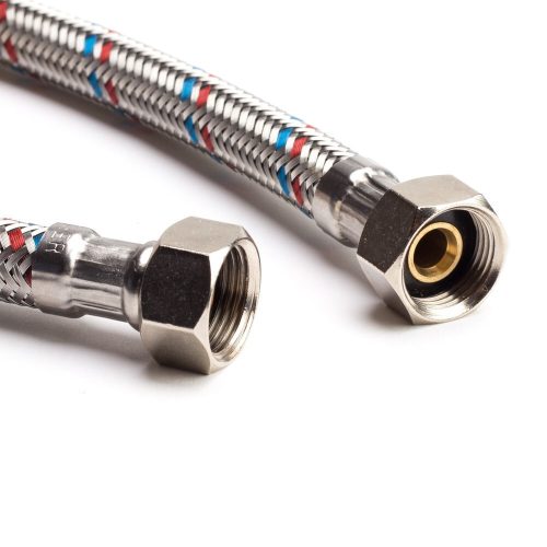 1/2"-1/2" 30cm flexibilis bekötőcső BB