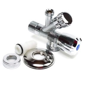   1/2''-3/8''-3/4'' kombinált sarokszelep MOFÉM