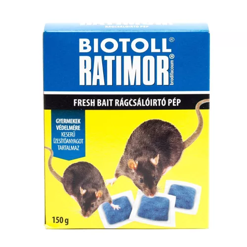 150gr rágcsálóírtó pép Biotoll