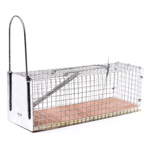 27cm szögletes patkánycsapda - élvefogó