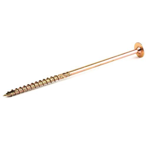 8x260 szerkezetépítő csavar lapos fejjel T40