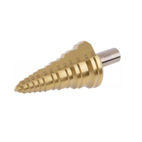 7-40.5mm lépcsős fúró titán-nitrit bevonattal HSS 7-40.5mm lépcsős fúró titán-nitrit bevonattal HSS