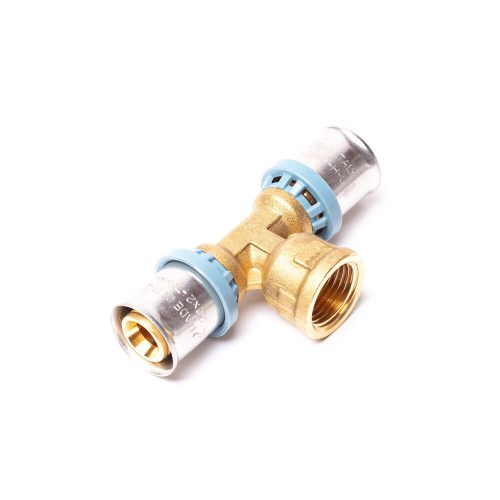 20-3/4" ötrétegű préselhető belső menetes T-idom Unidelta