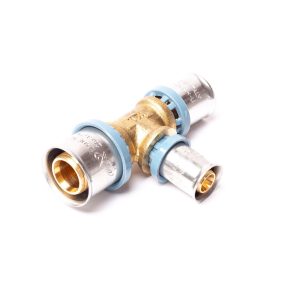 26-16-20 ötrétegű press szűkített T-idom Unidelta