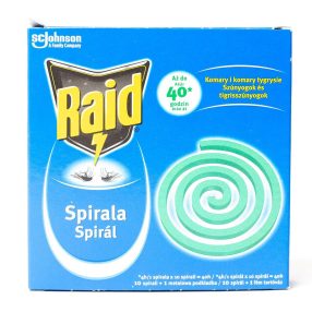 Szúnyogírtó spirál (10db) RAID Szúnyogírtó spirál (10db) RAID