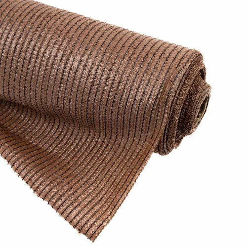 Belátásgátló - árnyékolóháló raschel MENTNET BRO barna 200cm