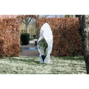   200*250cm téli növénytakaró zsák zipzárral fehér 70g/m2