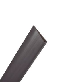 150cm PVC lezáró profil nádfonathoz szürke