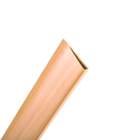 150cm PVC lezáró profil nádfonathoz bézs