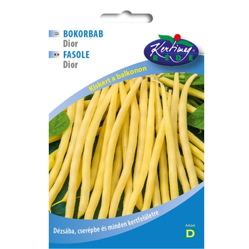 Rédei vetőmag - Dior sárgahüvelyű bokorbab (zöldbab) 50g