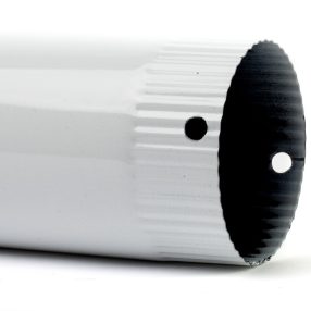 120 füstcső fehér (100cm)